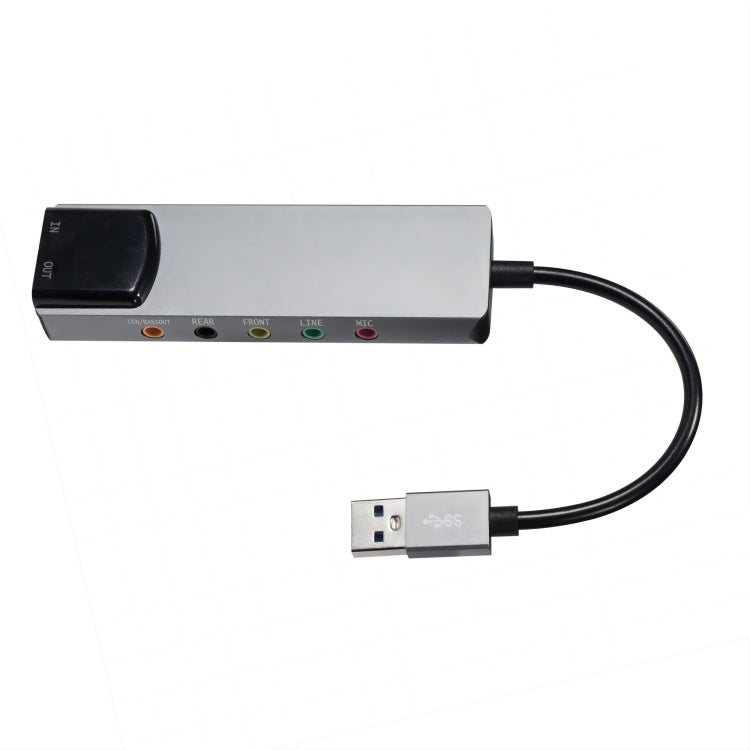 HY-601 Scheda audio multifunzione USB 6 in 1 USB + Audio 3.5 + 7.1CH / OTTICO