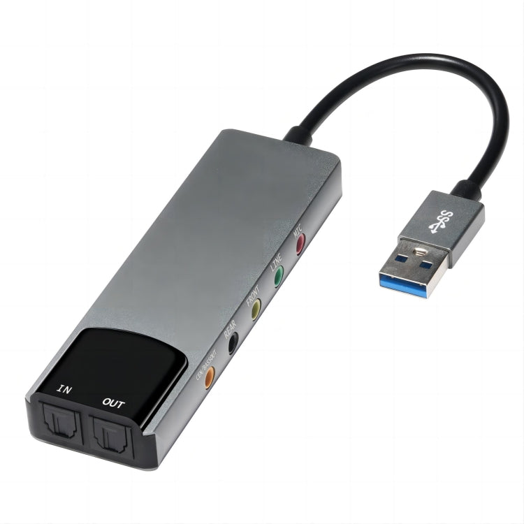 HY-601 Scheda audio multifunzione USB 6 in 1 USB + Audio 3.5 + 7.1CH / OTTICO