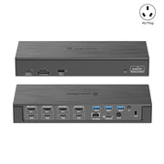 Wavlink UG69PD8 100W PD 18 in 1 Type-C Dock Docking station universale Type-C compatibile, US Plug, EU Plug, UK Plug, AU Plug