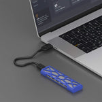 Wavlink ST338C M.2 NVMe SSD PCIE UASP Chiave M NGFF SATA USB-C SDD Hard Disk Box Adapter, ST338C