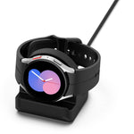 Per Samsung Galaxy Watch6 / Watch6 Classic / Watch5 / Watch5 Pro JUNSUNMAY Supporto per caricabatterie in silicone Base antiscivolo