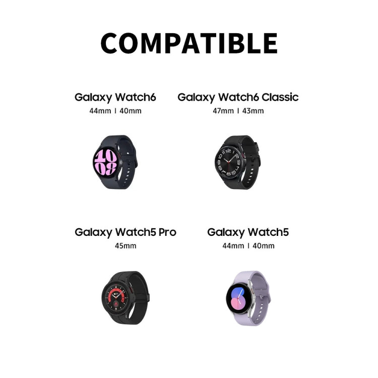 Per Samsung Galaxy Watch6 / Watch6 Classic / Watch5 / Watch5 Pro JUNSUNMAY Supporto per caricabatterie in silicone Base antiscivolo