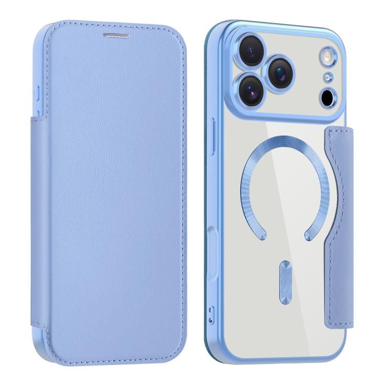 Custodia per telefono in pelle antifurto magnetica RFID MagSafe, For iPhone 18 Pro, For iPhone 17 Pro Max