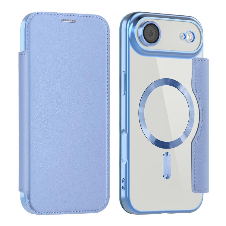 Custodia per telefono in pelle antifurto magnetica RFID MagSafe, For iPhone Air, For iPhone 16 Pro Max