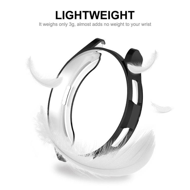 Custodia morbida in TPU elettrolitico ENKAY Hat-Prince + protezione schermo in vetro 9H da 0,2 mm, For Samsung Galaxy Watch6 Classic 47mm, For Samsung Galaxy Watch6 Classic 43mm