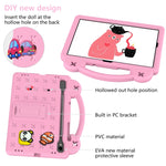 Custodia per tablet antiurto EVA per bambini con cavalletto, For Samsung Galaxy Tab S8 X700, For Samsung Galaxy S7 FE 12.4 T730 / T736, For Samsung Galaxy Tab S7 T870, For Samsung Galaxy Tab S7+ / T970/T975/T976