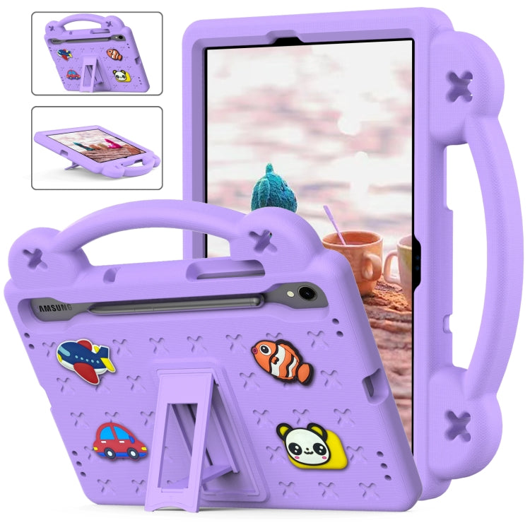Custodia per tablet antiurto EVA per bambini con cavalletto, For Samsung Galaxy Tab S8 X700, For Samsung Galaxy S7 FE 12.4 T730 / T736, For Samsung Galaxy Tab S7 T870, For Samsung Galaxy Tab S7+ / T970/T975/T976