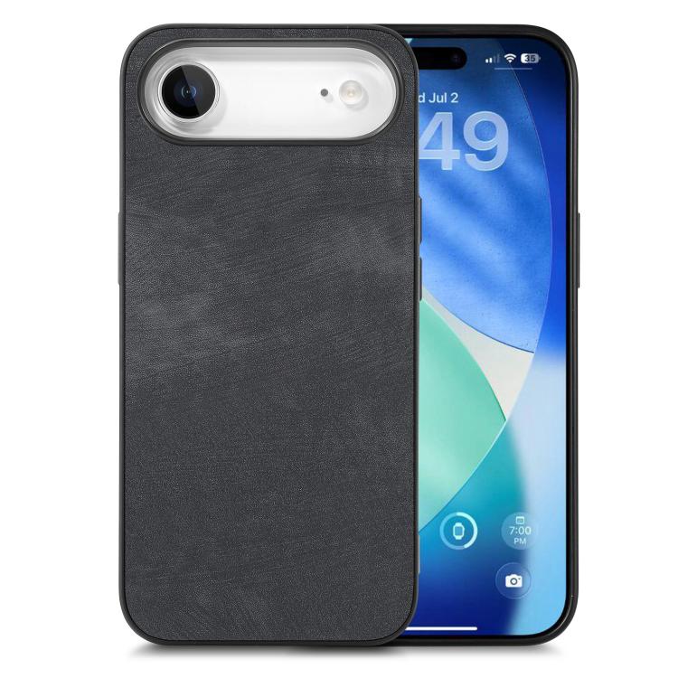 Custodia per telefono con cover posteriore in pelle vintage per PC, For iPhone Air, For iPhone 16 Pro Max, For iPhone 16 Pro, For iPhone 16 Plus