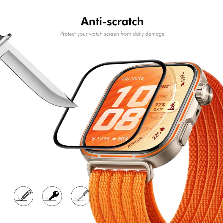 ENKAY 3D copertura morbida PC Edge + pellicola proteggi schermo PMMA HD, For Huawei Watch Fit 5 Pro, For Huawei Band 11 Pro, For Huawei Band 11, For Huawei Watch GT 6 46mm, For Huawei Watch GT 6 41mm, For Huawei Watch 5 42mm, For Huawei Watch 5 46mm   ...