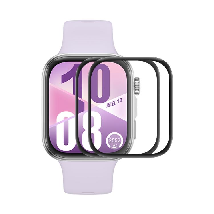 2 pezzi ENKAY 3D con bordo morbido per PC a copertura totale + pellicola protettiva per schermo PMMA HD, For Huawei Watch Fit 5 Pro, For Huawei Band 11 Pro, For Huawei Band 11, For Huawei Watch GT 6 46mm, For Huawei Watch GT 6 41mm                     ...