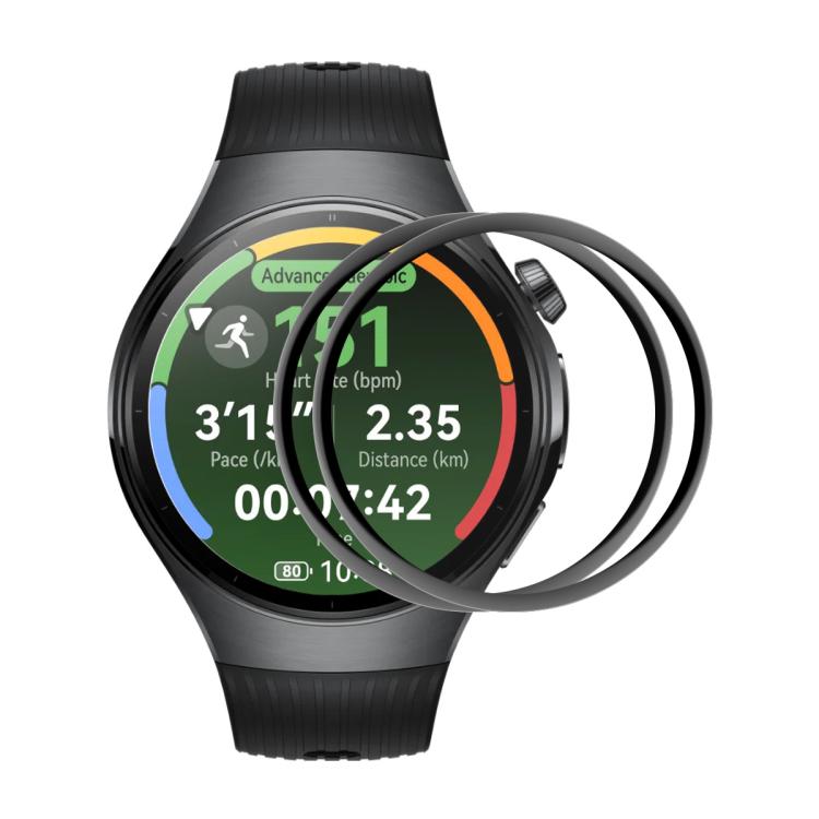 2 pezzi ENKAY 3D con bordo morbido per PC a copertura totale + pellicola protettiva per schermo PMMA HD, For Huawei Watch Fit 5 Pro, For Huawei Band 11 Pro, For Huawei Band 11, For Huawei Watch GT 6 46mm, For Huawei Watch GT 6 41mm                     ...