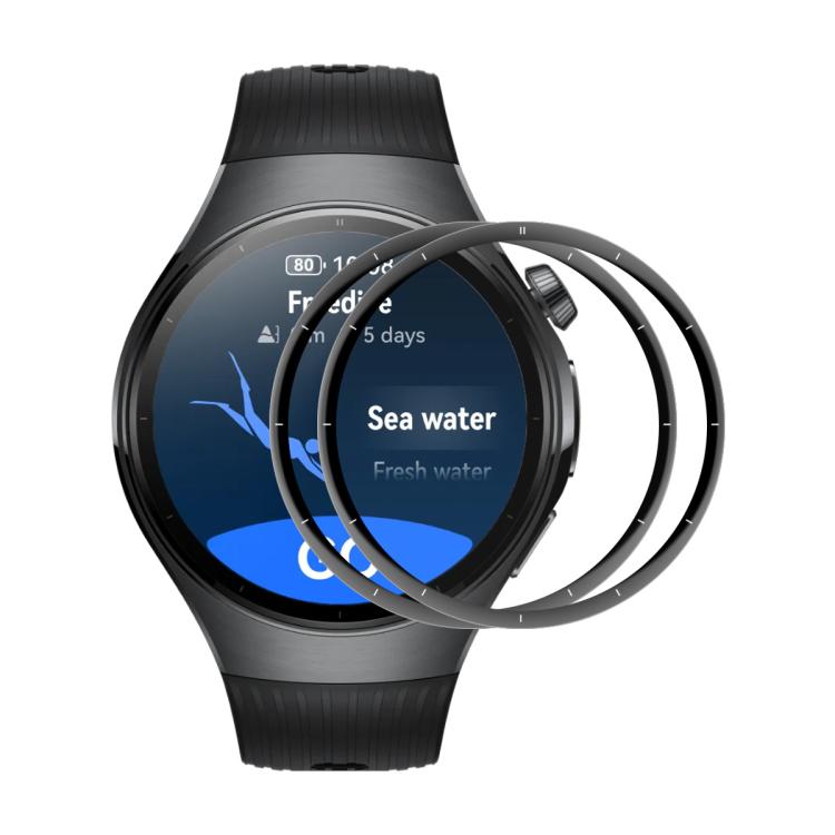 2 pezzi ENKAY 3D con bordo morbido per PC a copertura totale + pellicola protettiva per schermo PMMA HD, For Huawei Watch Fit 5 Pro, For Huawei Band 11 Pro, For Huawei Band 11, For Huawei Watch GT 6 46mm, For Huawei Watch GT 6 41mm                     ...