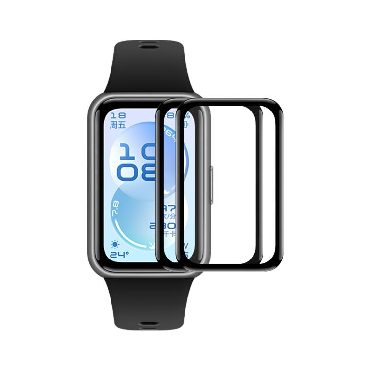 2 pezzi ENKAY 3D con bordo morbido per PC a copertura totale + pellicola protettiva per schermo PMMA HD, For Huawei Watch Fit 5 Pro, For Huawei Band 11 Pro, For Huawei Band 11, For Huawei Watch GT 6 46mm, For Huawei Watch GT 6 41mm                     ...