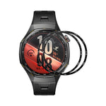 2 pezzi ENKAY 3D con bordo morbido per PC a copertura totale + pellicola protettiva per schermo PMMA HD, For Huawei Watch Fit 5 Pro, For Huawei Band 11 Pro, For Huawei Band 11, For Huawei Watch GT 6 46mm, For Huawei Watch GT 6 41mm                     ...