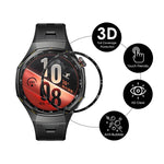2 pezzi ENKAY 3D con bordo morbido per PC a copertura totale + pellicola protettiva per schermo PMMA HD, For Huawei Watch Fit 5 Pro, For Huawei Band 11 Pro, For Huawei Band 11, For Huawei Watch GT 6 46mm, For Huawei Watch GT 6 41mm                     ...