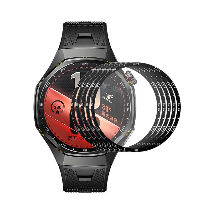 5 pezzi ENKAY 3D copertura morbida PC Edge + pellicola proteggi schermo PMMA HD, For Huawei Watch GT 7 Pro 46mm, For Huawei Watch GT 7 46mm, For Huawei Watch GT 7 41mm, For Huawei Watch GT 6 46mm, For Huawei Watch GT 6 41mm, For Huawei Watch 5 42mm    ...