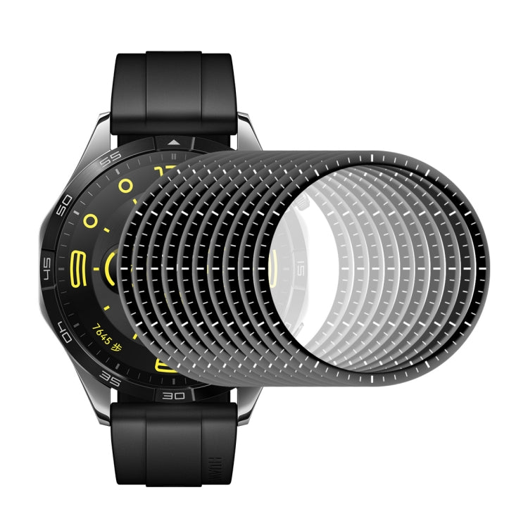10 pezzi ENKAY 3D con copertura morbida per PC Edge + pellicola proteggi schermo PMMA HD, For Huawei Watch GT 7 Pro 46mm, For Huawei Watch GT 7 46mm, For Huawei Watch GT 7 41mm, For Huawei Watch GT 6 46mm, For Huawei Watch GT 6 41mm                    ...