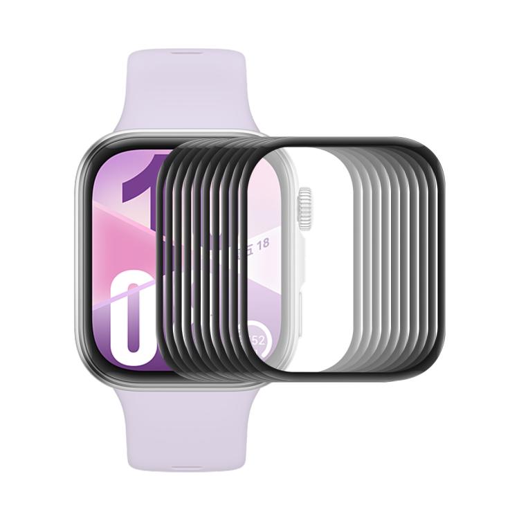 10 pezzi ENKAY 3D con copertura morbida per PC Edge + pellicola proteggi schermo PMMA HD, For Huawei Watch GT 7 Pro 46mm, For Huawei Watch GT 7 46mm, For Huawei Watch GT 7 41mm, For Huawei Watch GT 6 46mm, For Huawei Watch GT 6 41mm                    ...