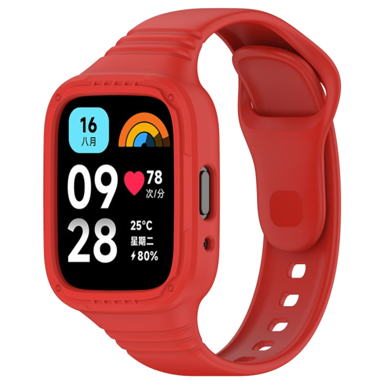 Cinturino per orologio in silicone completamente chiuso integrato, For Redmi Watch 3 Active, For Redmi Watch 3 Lite