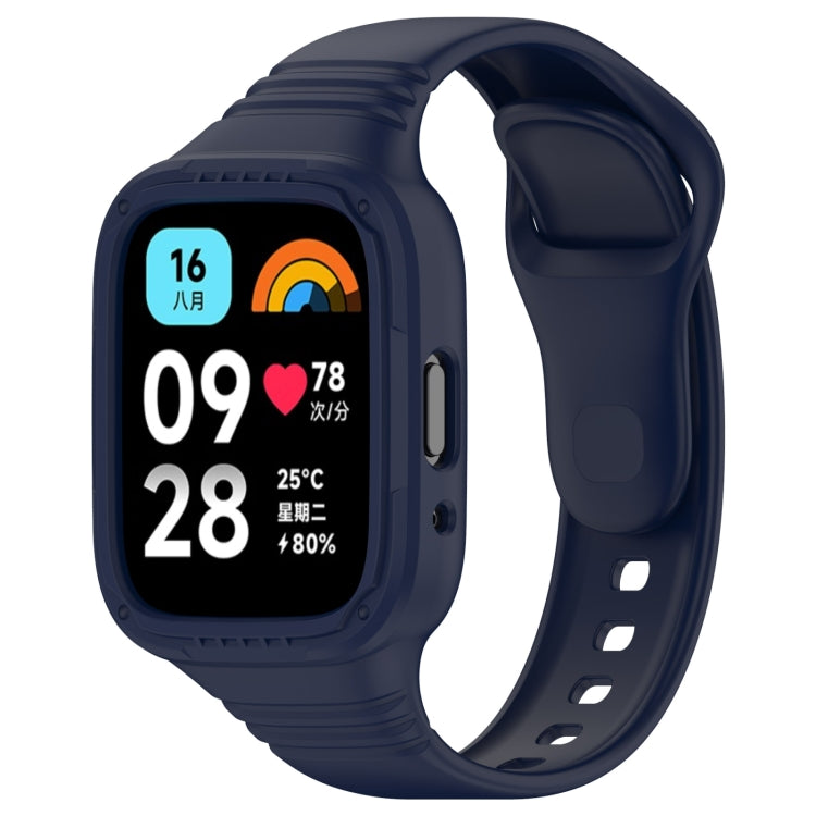 Cinturino per orologio in silicone completamente chiuso integrato, For Redmi Watch 3 Active, For Redmi Watch 3 Lite