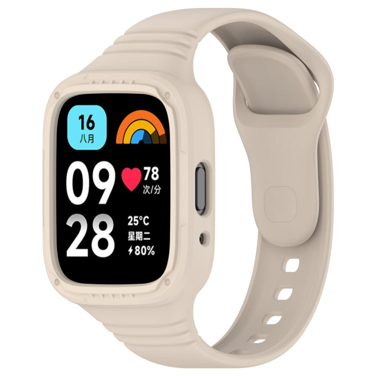 Cinturino per orologio in silicone completamente chiuso integrato, For Redmi Watch 3 Active, For Redmi Watch 3 Lite