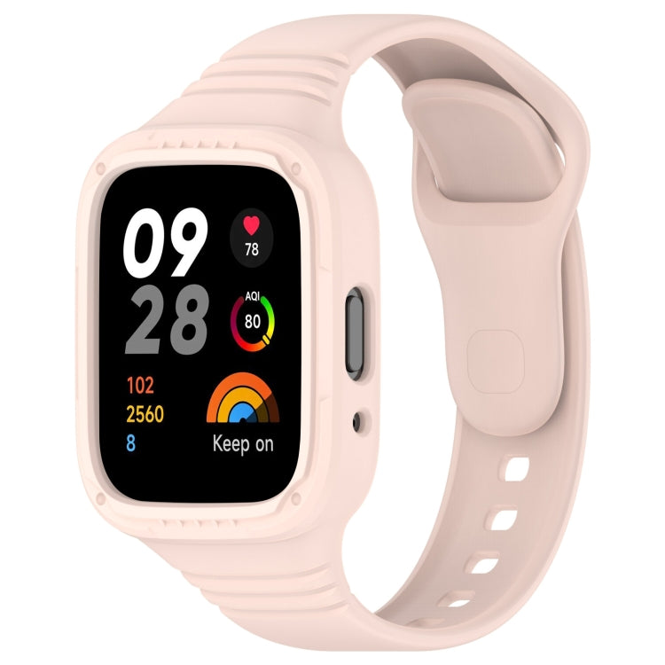 Cinturino per orologio in silicone completamente chiuso integrato, For Redmi Watch 3 Active, For Redmi Watch 3 Lite