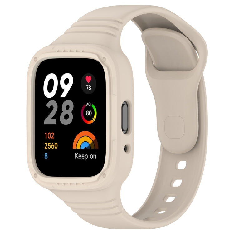 Cinturino per orologio in silicone completamente chiuso integrato, For Redmi Watch 3 Active, For Redmi Watch 3 Lite