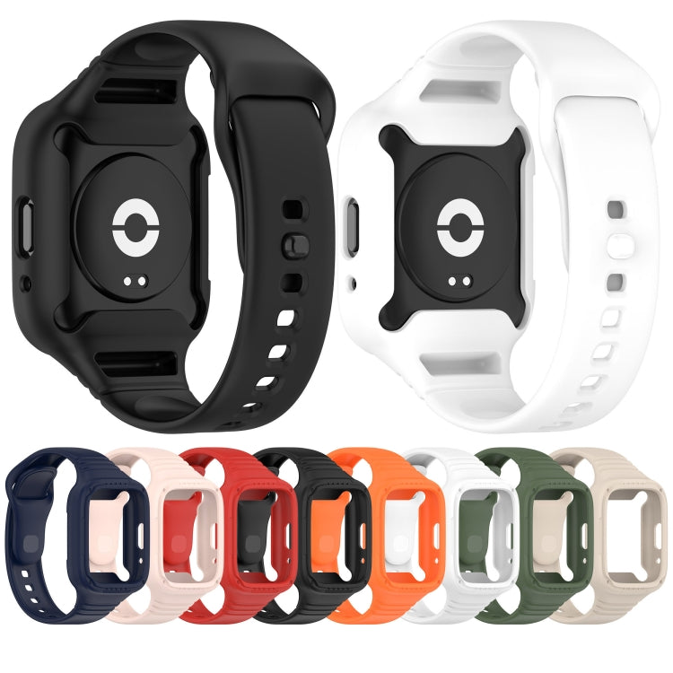 Cinturino per orologio in silicone completamente chiuso integrato, For Redmi Watch 3 Active, For Redmi Watch 3 Lite