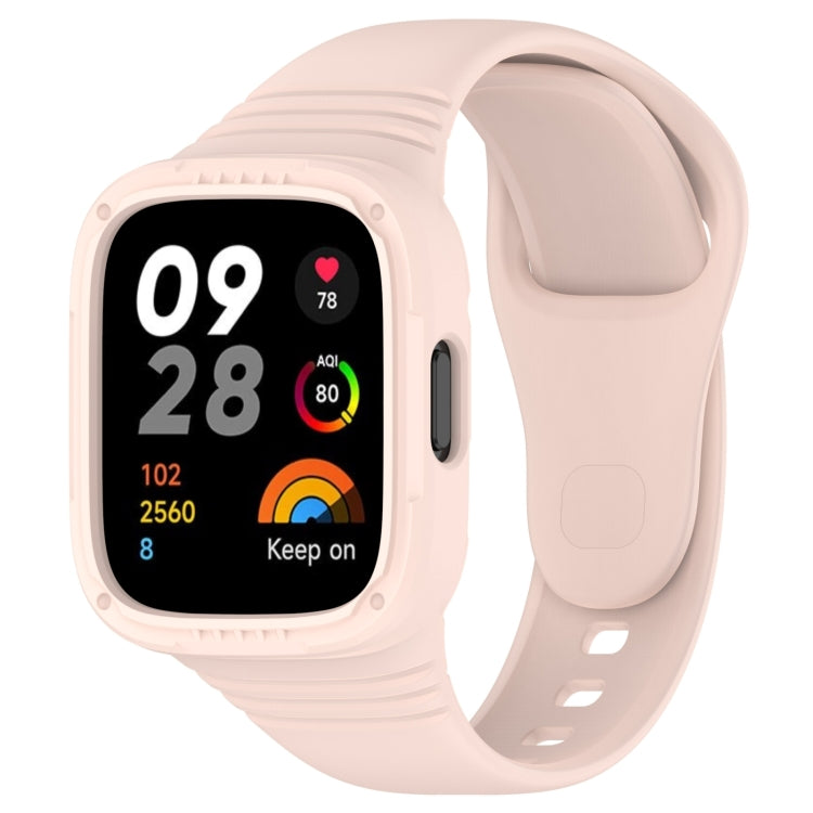 Cinturino per orologio in silicone completamente chiuso integrato, For Redmi Watch 3