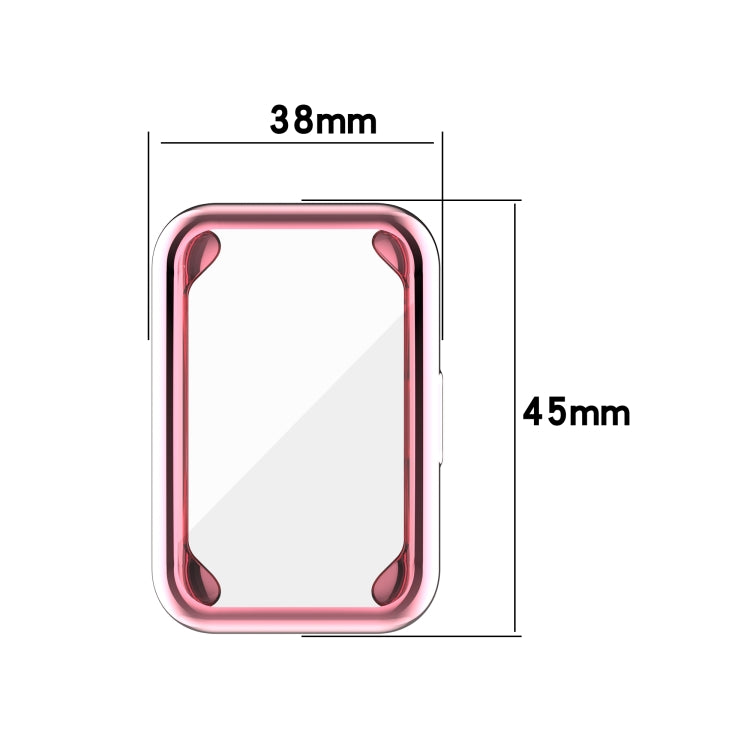 Custodia protettiva per orologio galvanica in TPU, For Huawei Watch Fit New, For Huawei Watch Fit, For Huawei Watch Fit Special Edition