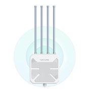 WAVLINK WN573HX1 WiFi 6 AX1800 IP67 Router WiFi wireless dual band da esterno impermeabili, US Plug, EU Plug, UK Plug, AU Plug