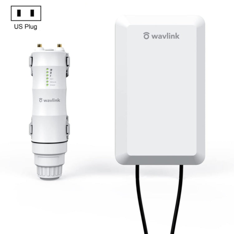 WAVLINK WN570HP2 Ripetitore AP wireless extender WiFi da 300 Mps resistente alle intemperie per esterni, US Plug, EU Plug, UK Plug, AU Plug