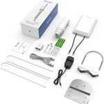 WAVLINK WN570HP2 Ripetitore AP wireless extender WiFi da 300 Mps resistente alle intemperie per esterni, US Plug, EU Plug, UK Plug, AU Plug