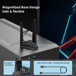 WAVLINK WN692A3 Adattatore USB 3.0 dual band wireless AC1300M ad alta velocità senza ritardi, WN692A3