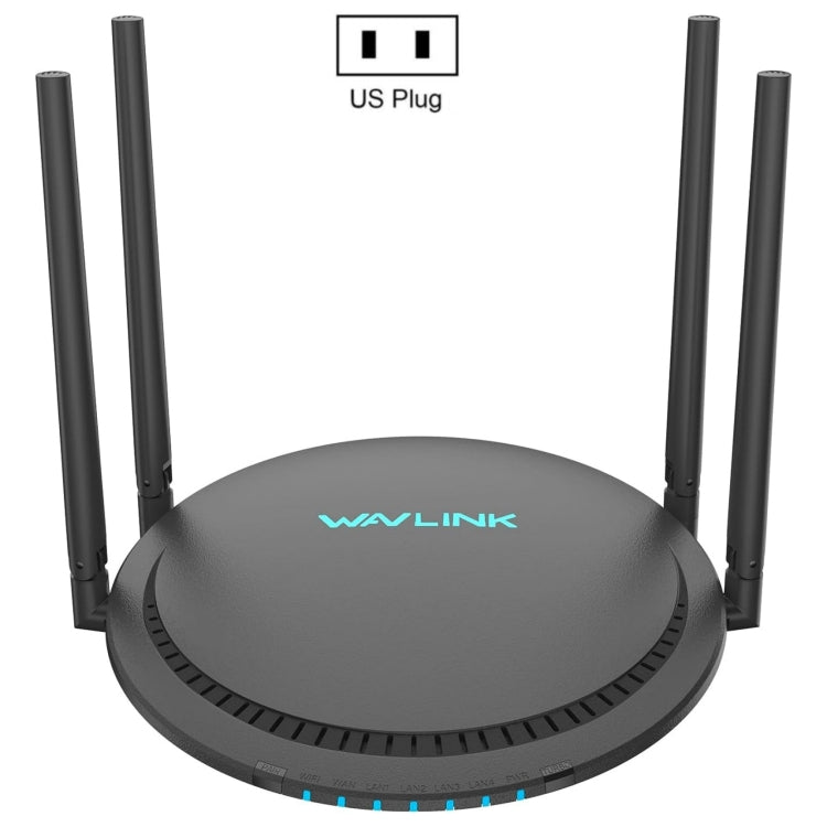 WAVLINK WN531P3 Porta WAN / LAN Amplificatore di segnale Ripetitore wireless Router wireless AC1200, US Plug, EU Plug, UK Plug, AU Plug