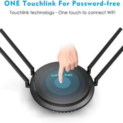 WAVLINK WN531P3 Porta WAN / LAN Amplificatore di segnale Ripetitore wireless Router wireless AC1200, US Plug, EU Plug, UK Plug, AU Plug