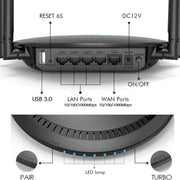 WAVLINK WN531P3 Porta WAN / LAN Amplificatore di segnale Ripetitore wireless Router wireless AC1200, US Plug, EU Plug, UK Plug, AU Plug