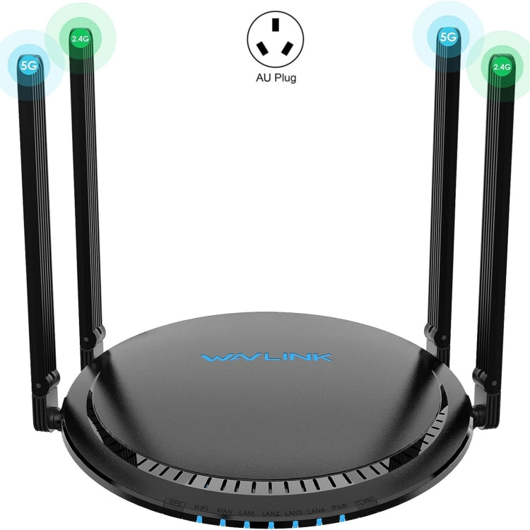 WAVLINK WN531MX3 Copertura più ampia AX3000 WiFi 6 Router wireless Ripetitore wireless dual band, US Plug, UK Plug, EU Plug, AU Plug
