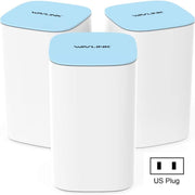WAVLINK WN551K3 3 pz AC3000 Ripetitore Wireless WiFi Antenna Integrata Tri-Band Mesh Router Wireless, US Plug, UK Plug, EU Plug, AU Plug