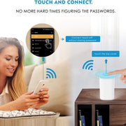 WAVLINK WN551K3 3 pz AC3000 Ripetitore Wireless WiFi Antenna Integrata Tri-Band Mesh Router Wireless, US Plug, UK Plug, EU Plug, AU Plug