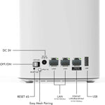 WAVLINK WN551K3 3 pz AC3000 Ripetitore Wireless WiFi Antenna Integrata Tri-Band Mesh Router Wireless, US Plug, UK Plug, EU Plug, AU Plug