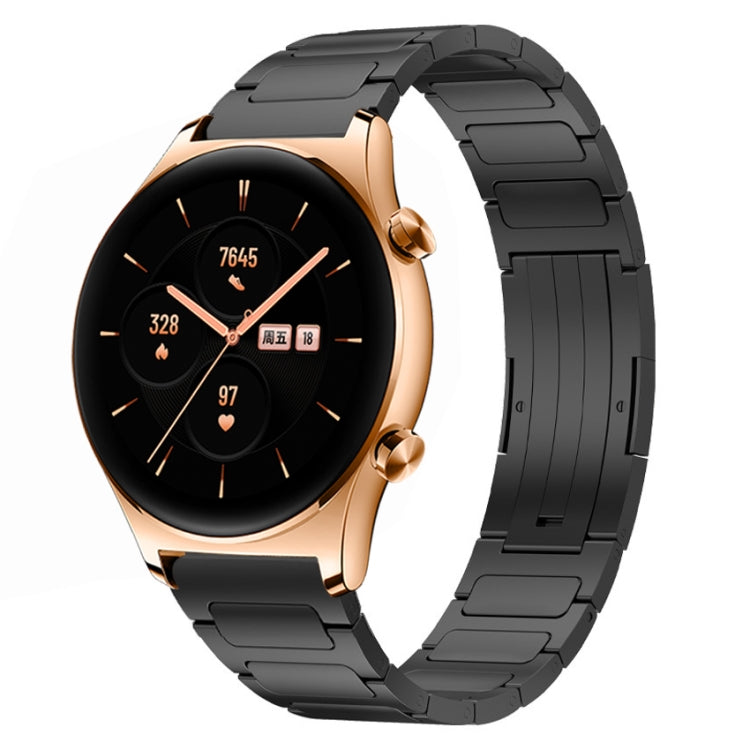 Cinturino per orologio in lega di titanio a forma di I da 22 mm, For Honor Watch GS 3, For Huawei Watch GT3 46mm, For Huawei Watch GT Runner, For Huawei Watch 3 Pro, For Huawei Watch 3, For Huawei GT2 Pro, For Huawei GT2 46mm