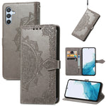 Custodia per telefono in pelle goffrata Mandala Flower, For Samsung Galaxy A57 5G, For Samsung Galaxy A37 5G, For Samsung Galaxy S25 Edge 5G, For Samsung Galaxy A56 5G