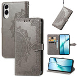 Custodia per telefono in pelle goffrata Mandala Flower, For Samsung Galaxy A57 5G, For Samsung Galaxy A37 5G, For Samsung Galaxy S25 Edge 5G, For Samsung Galaxy A56 5G