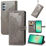 Custodia per telefono in pelle goffrata Mandala Flower, For Samsung Galaxy A26, For Samsung Galaxy A36 5G, For Samsung Galaxy S25 5G, For Samsung Galaxy S25+ 5G