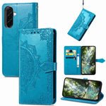 Custodia per telefono in pelle goffrata Mandala Flower, For Samsung Galaxy A57 5G, For Samsung Galaxy A37 5G, For Samsung Galaxy S25 Edge 5G, For Samsung Galaxy A56 5G