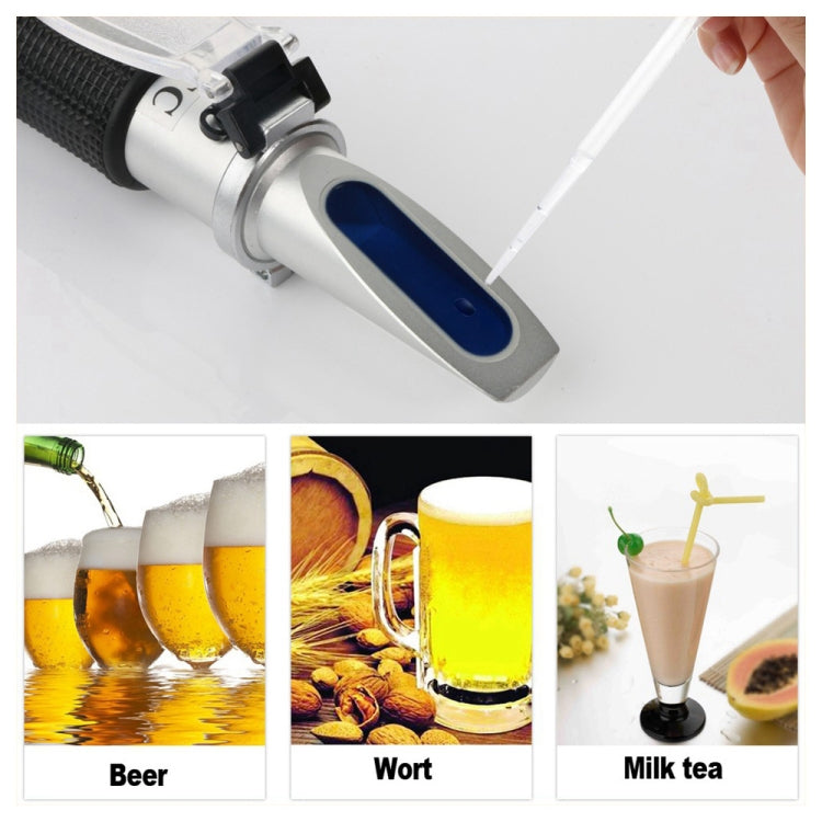 Rifrattometro portatile per birra Brix e gravità specifica