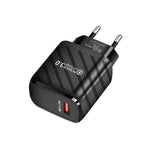 Caricatore rapido USB 3.0 QC3.0 18W con presa europea