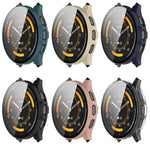 Custodia protettiva per orologio integrata in PC + pellicola temperata, For Garmin Venu 3