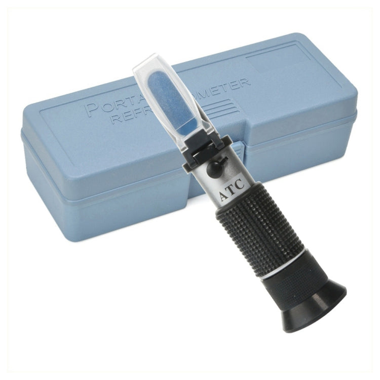 Alcohol Refractometer Sugar Grape Wine Concentration 0~25% Alcohol 0~40% Brix Tester ATC Meter Portable Instrument RZ121